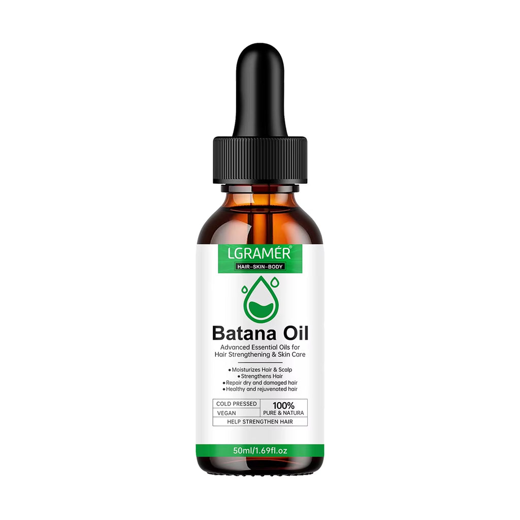 Batana Oil Advanced Essential Oil Hair Growth Skin Care Moisturizes Strengthens Hair Scalp Improve Hair Loss Hair Care Products