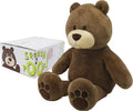 ®| Sqoosh2Poof™| Jumbo Plush Character Compressed inside Small Box | 54" Bear