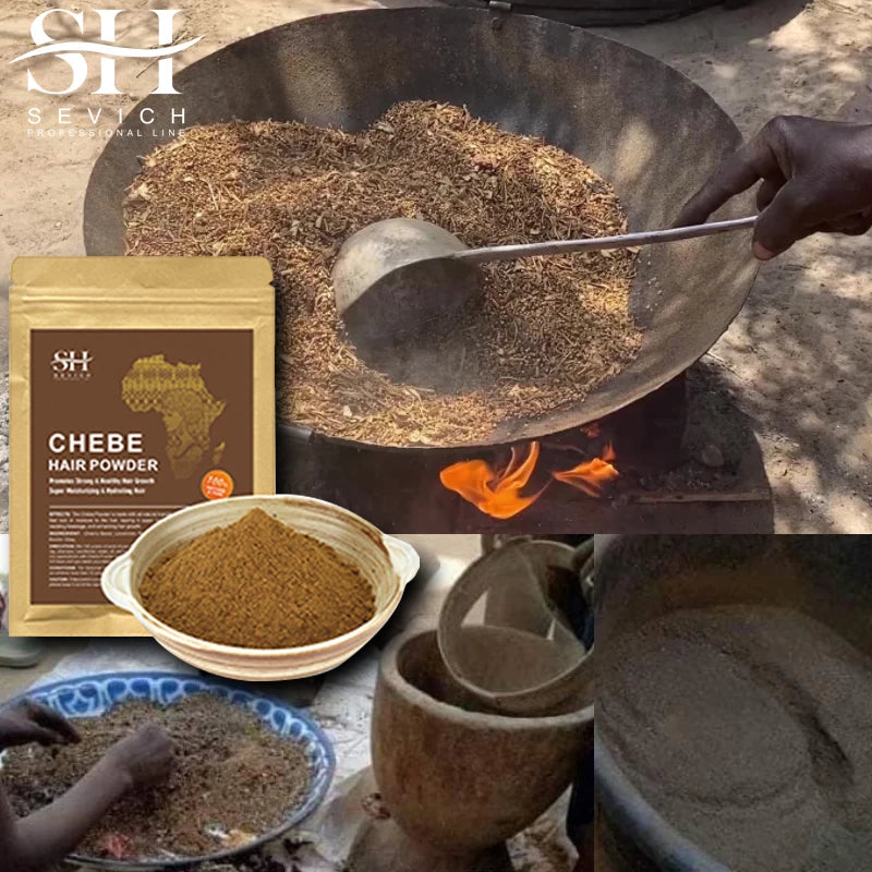Fast Hair Growth Products African Chebe Powder Hair Growth Oil Hair Loss Treatment Chebe Hair Mask anti Hair Break Products
